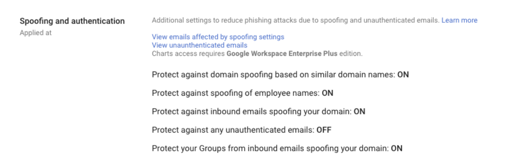 spoofing